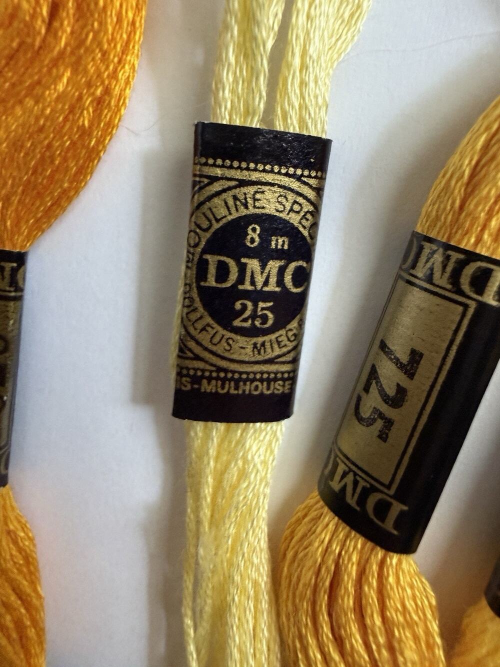 Vintage DMC Embroidery Floss -Large Lot – Approx. 150+ Skeins & Partials